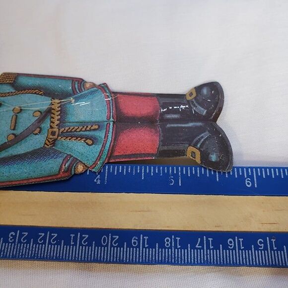 3 Vintage Christmas Tree Soldier Ornaments Drummer Boy Holiday - Picture 5 of 10